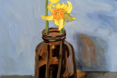 Daffodils. 14x11. Oil on canvas